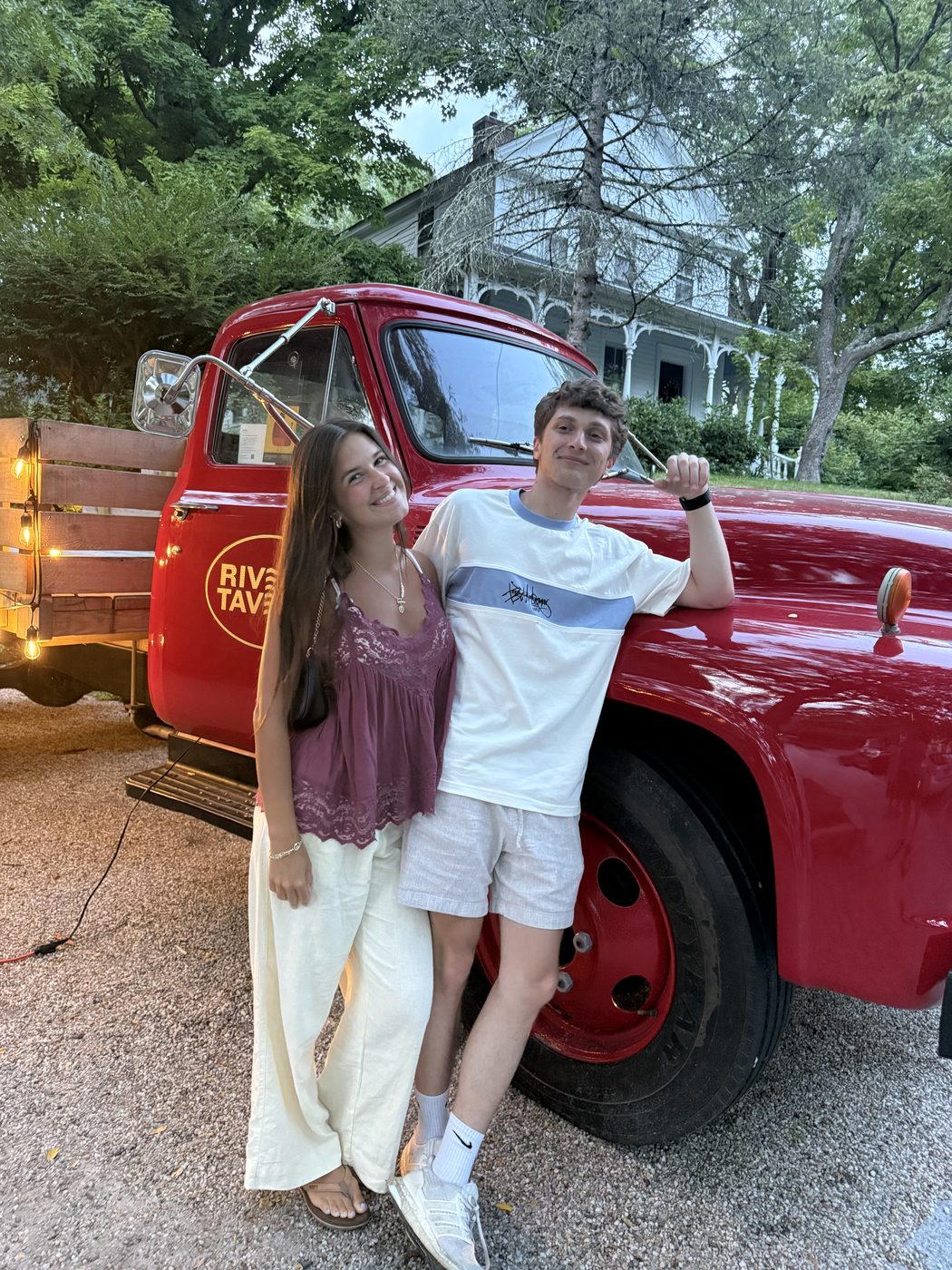 The red truck